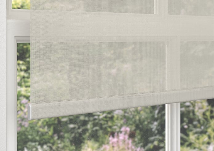 Alicante, Natural Cream - Sunscreen Twist&Fit Roller Blind - Image 4